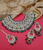 Green designer-jewellery