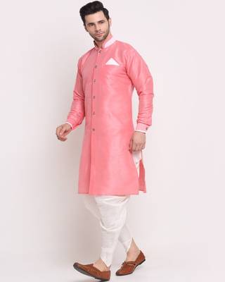Function Wear Heavy Readymade Men's Dhoti Kurta 2