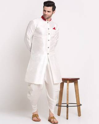 Function Wear Heavy Readymade Men's Dhoti Kurta 2