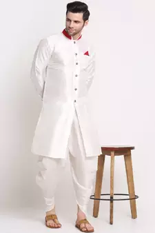Function Wear Heavy Readymade Men's Dhoti Kurta