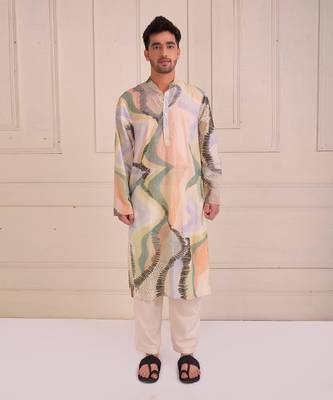 Ivory Organic Cotton Kurta Set 1