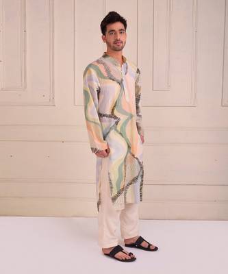 Ivory Organic Cotton Kurta Set 2