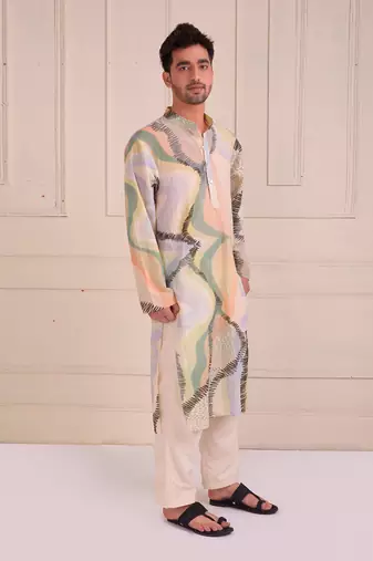 Ivory Organic Cotton Kurta Set