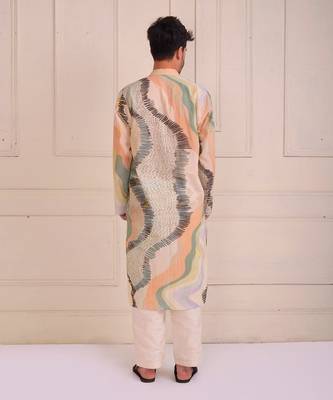 Ivory Organic Cotton Kurta Set 4