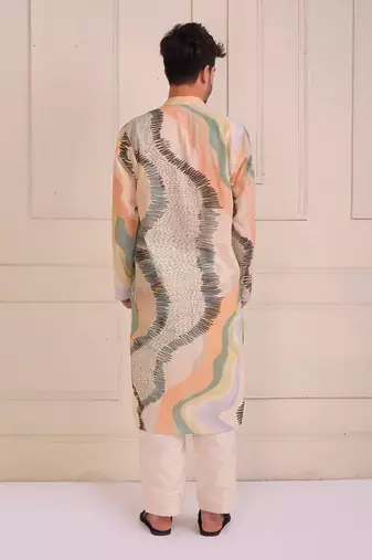 Ivory Organic Cotton Kurta Set