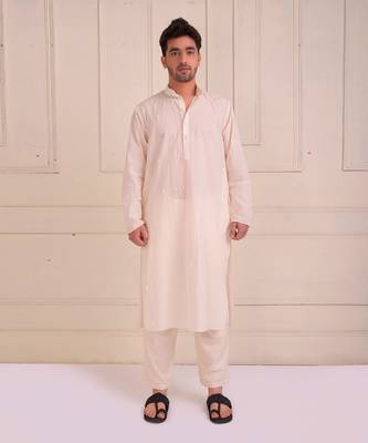 Ivory Organic Cotton Kurta Set 1