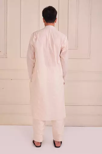 Ivory Organic Cotton Kurta Set