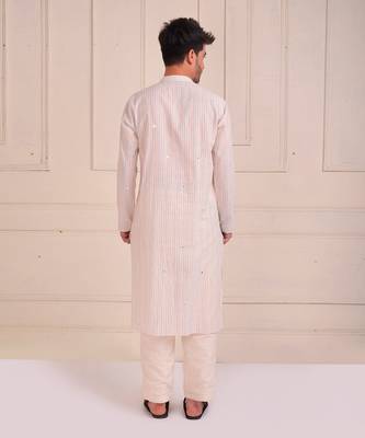 Ivory Organic Cotton Kurta Set 4