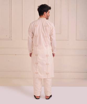 Ivory Organic Cotton Kurta Set 5