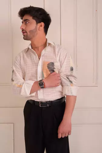 Ivory Organic Cotton Shirt