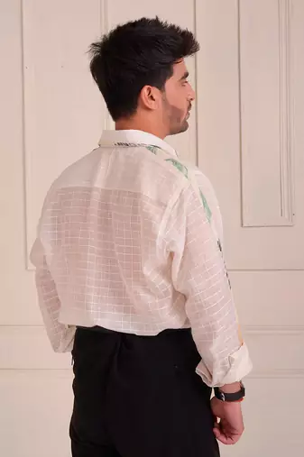 Ivory Organic Cotton Shirt