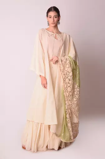 Ivory Jade Organic Cotton Kurta Set