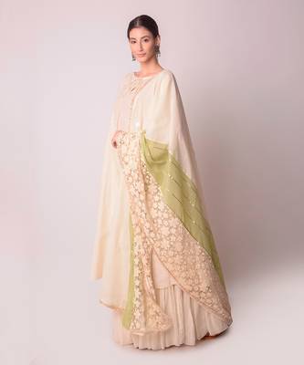 Ivory Jade Organic Cotton Kurta Set 3