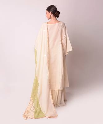 Ivory Jade Organic Cotton Kurta Set 4