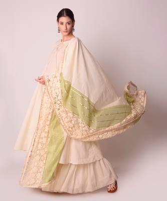Ivory Jade Organic Cotton Kurta Set 5