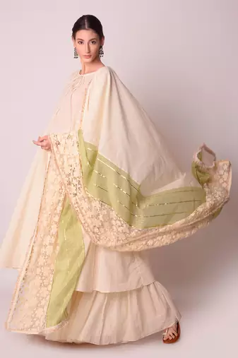 Ivory Jade Organic Cotton Kurta Set