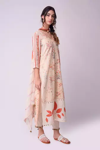 Ivory Organic Cotton Kurta Set