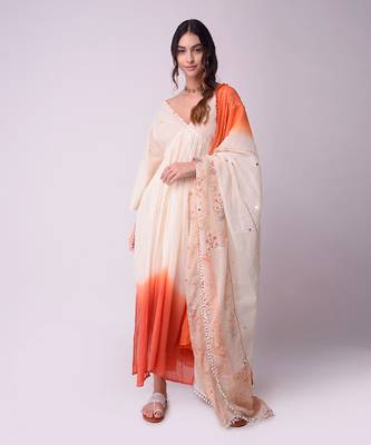 Ivory Organic Cotton Kurta Set 2
