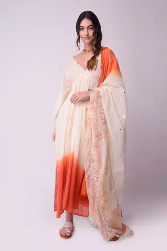 Ivory Organic Cotton Kurta Set