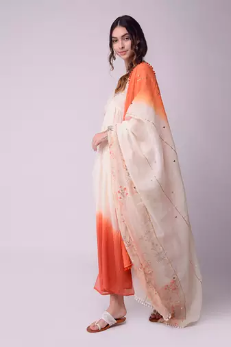 Ivory Organic Cotton Kurta Set