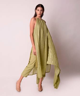 Jade Georgette Kurta Set 1