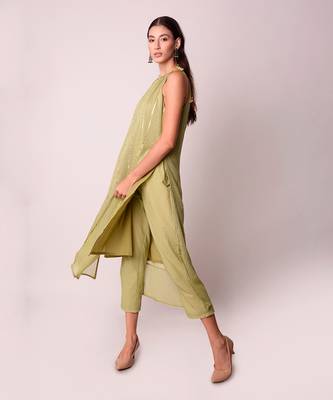 Jade Georgette Kurta Set 3