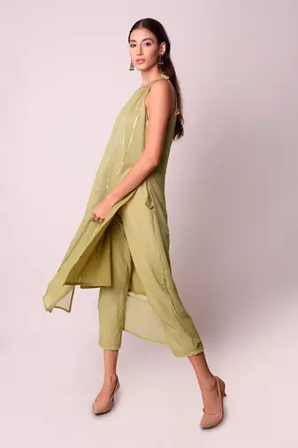 Jade Georgette Kurta Set