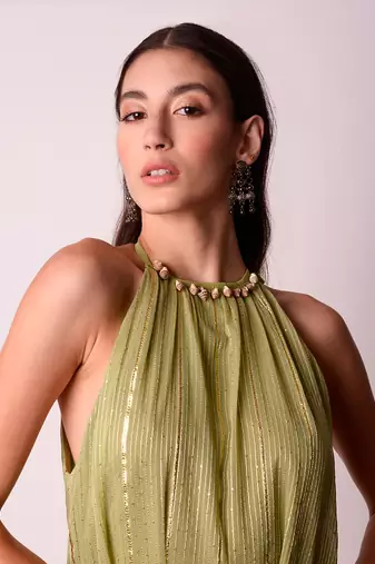 Jade Georgette Kurta Set