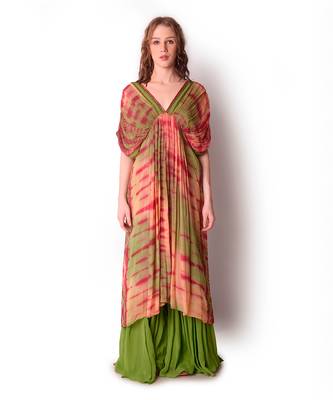 Multicolour Georgette Kurta Set 1