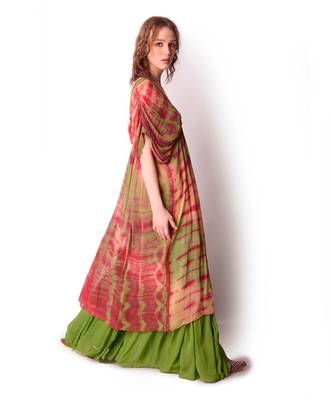 Multicolour Georgette Kurta Set 4