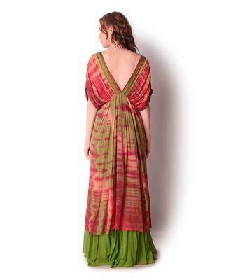 Multicolour Georgette Kurta Set 5