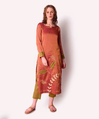 Dead Rose Tissue Kurta Set 3