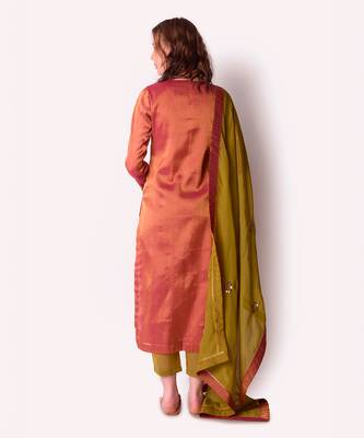 Dead Rose Tissue Kurta Set 7