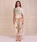 Ivory Print Organic Cotton Kurta Set