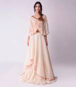 Ivory Organic Cotton Lehenga Set