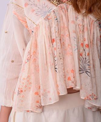 Ivory Organic Cotton Lehenga Set 6