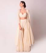 Ivory Organic Cotton Jacket Set