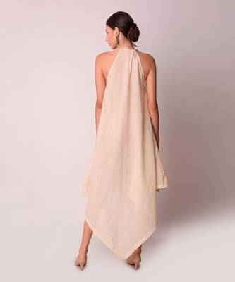 Ivory & Mustard Organic Cotton Dress 3