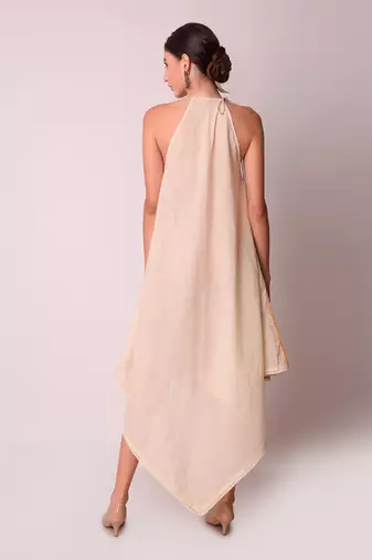 Ivory & Mustard Organic Cotton Dress