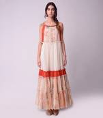 Ivory & Rust Organic Cotton Dress