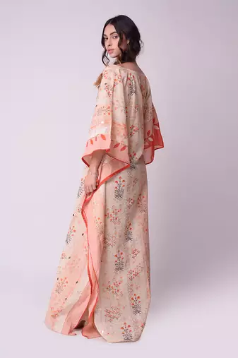 Ivory Organic Cotton Kaftaan