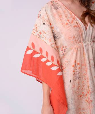 Ivory Organic Cotton Kaftaan 5