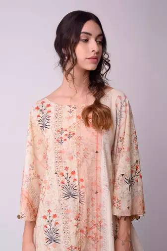 Ivory Organic Cotton Dress