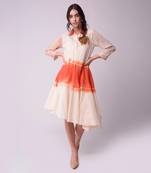 Ivory & Rust Organic Cotton Dress