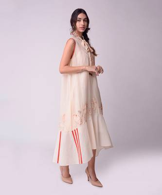 Ivory Organic Cotton Dress 3