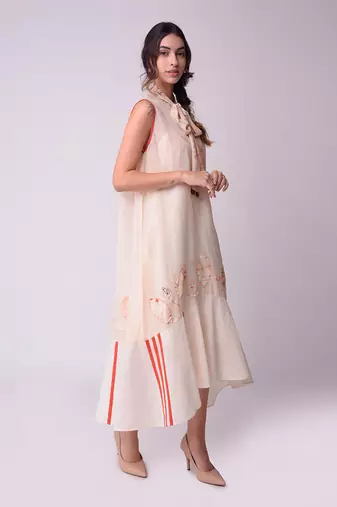Ivory Organic Cotton Dress