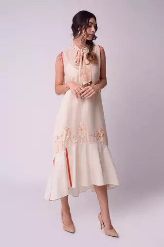 Ivory Organic Cotton Dress