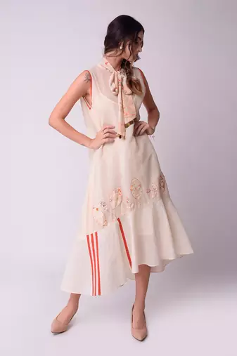 Ivory Organic Cotton Dress
