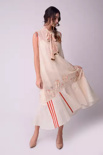 Ivory Organic Cotton Dress