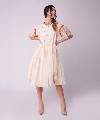 Ivory Organic Cotton Dress 2